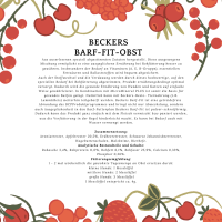 Beckers-Barf-Fit Obst 700g