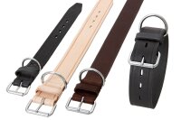 Rondo Halsband Leder schwarz 65 cm x 50 mm