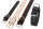 Rondo Halsband Leder schwarz 75 cm x 50 mm