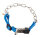 Halskette mit ClicLock Blau 50-55cm