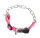 Halskette mit ClicLock  pink, 45 cm