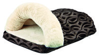 Kuschelsack Anissa, 33 x 26 x 46 cm, braun/creme