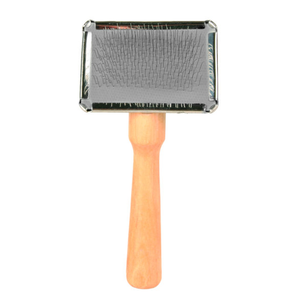 Softbürste mit Bürstenreiniger, 6 - 13 cm (verschiedene Farben)
