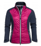 Steppjacke Anya, nachtblau/fuchsia,