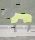 Reflex Ausreitdecke m. Sattelauschnitt neon gelb 125 cm