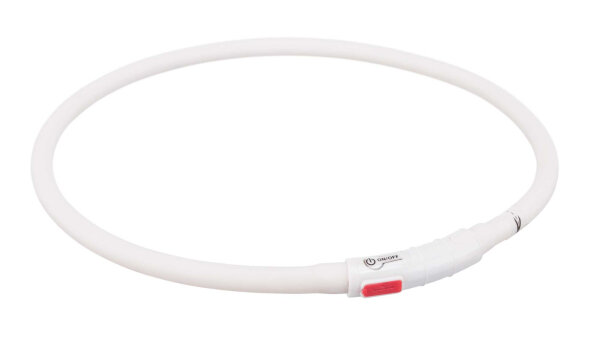 Flash Leuchtring USB XS-XL, weiß