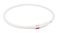 Flash Leuchtring USB XS-XL, weiß