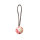 Vollgummiball mit Leder Schlaufe