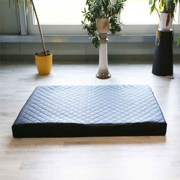 Beckers Dream Comfort Hundematte, Kunstleder, Gesteppt 8 cm