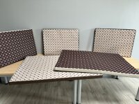 Beckers Beste Hundematte mit Pfotenmotiv dbraun/beige Pfoten-5 cm-85x55