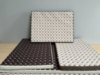 Beckers Beste Hundematte mit Pfotenmotiv dbraun/beige Pfoten-5 cm-85x55