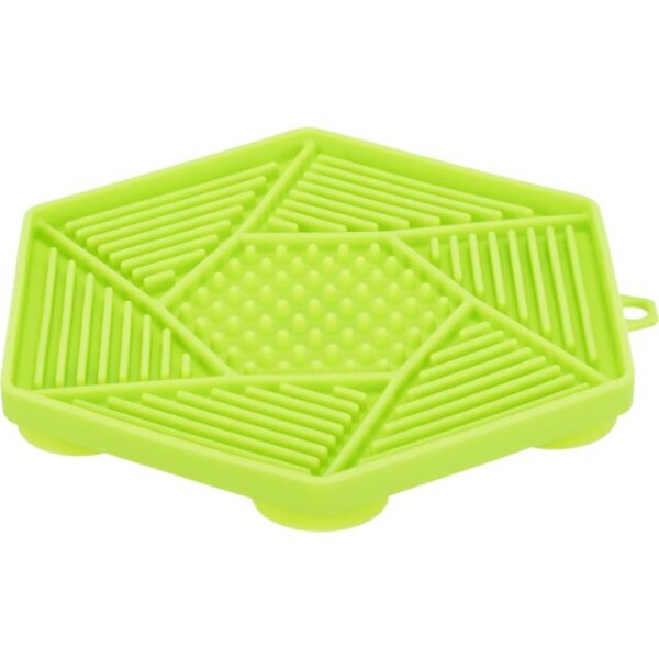 sechseck 17 cm grün